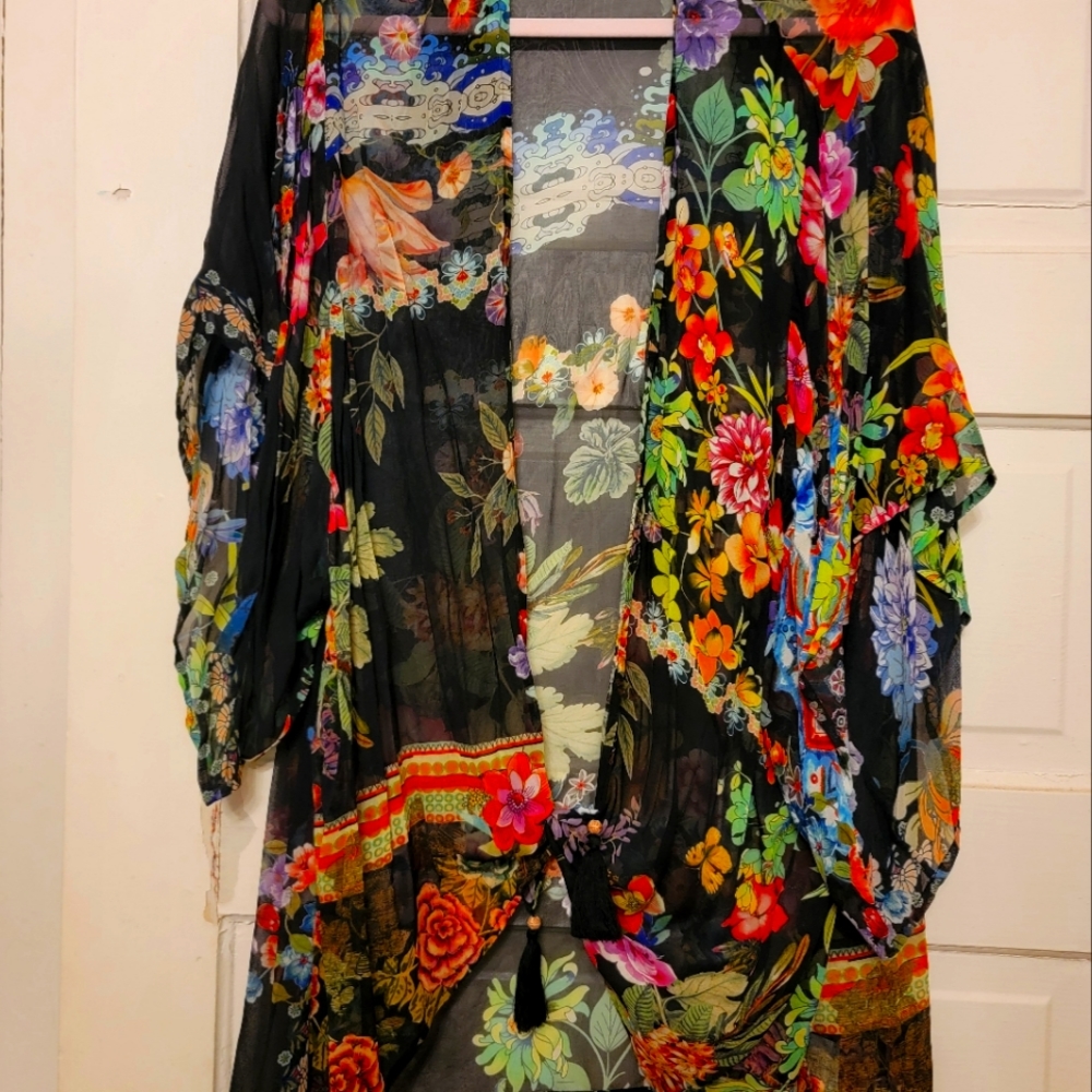Johnny Was cover up! Never worn but no tags.